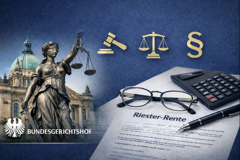 Unwirksame Rentenkürzung bei Riester-Verträgen - BGH stärkt Verbraucherrechte bei fondsgebundenen Rentenversicherungen