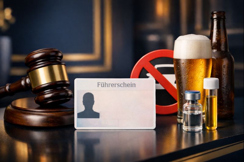 Gefälschte Abstinenznachweise & Führerschein: VG Gelsenkirchen bestätigt sofortige Entziehung der Fahrerlaubnis